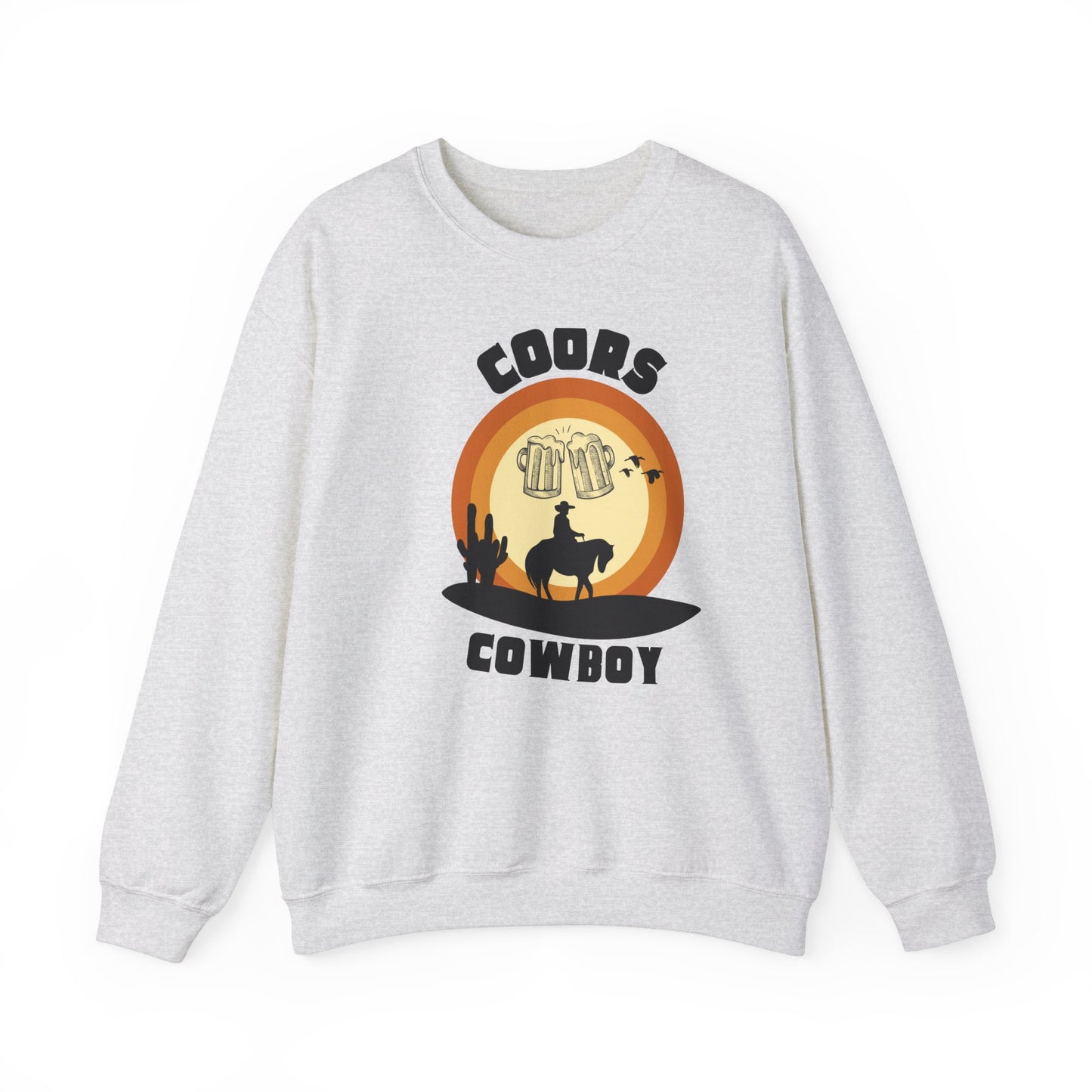 Coors Cowboy--Unisex Heavy Blend™ Crewneck Sweatshirt