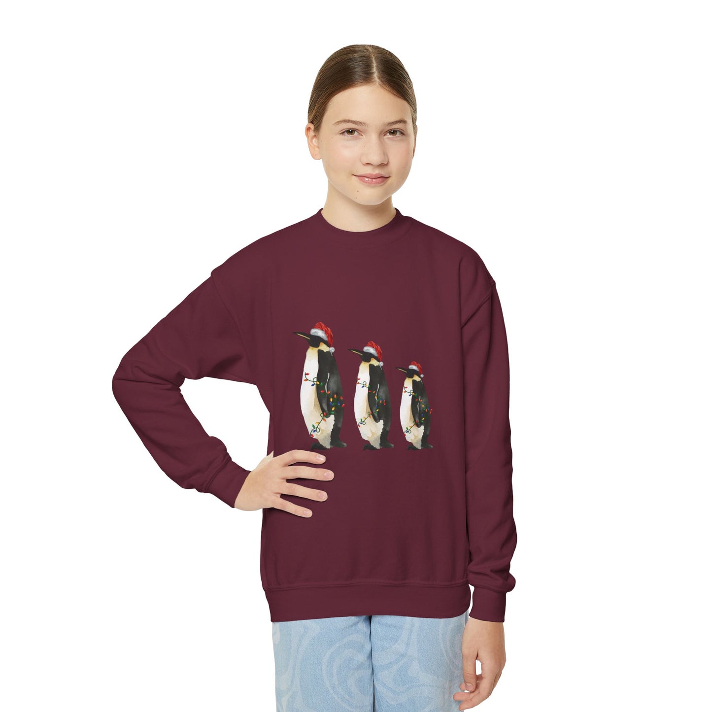 Penguin Christmas Sweatshirt Unisex