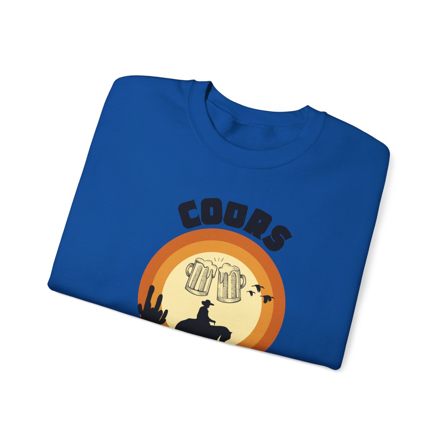 Coors Cowboy--Unisex Heavy Blend™ Crewneck Sweatshirt