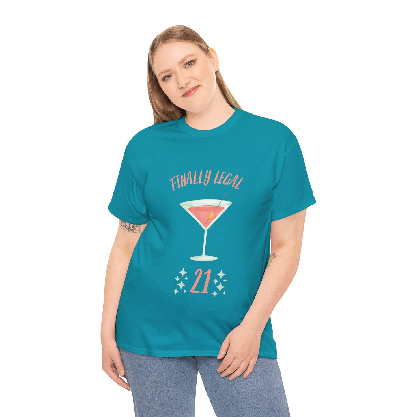 Finally Legal '21' Tee