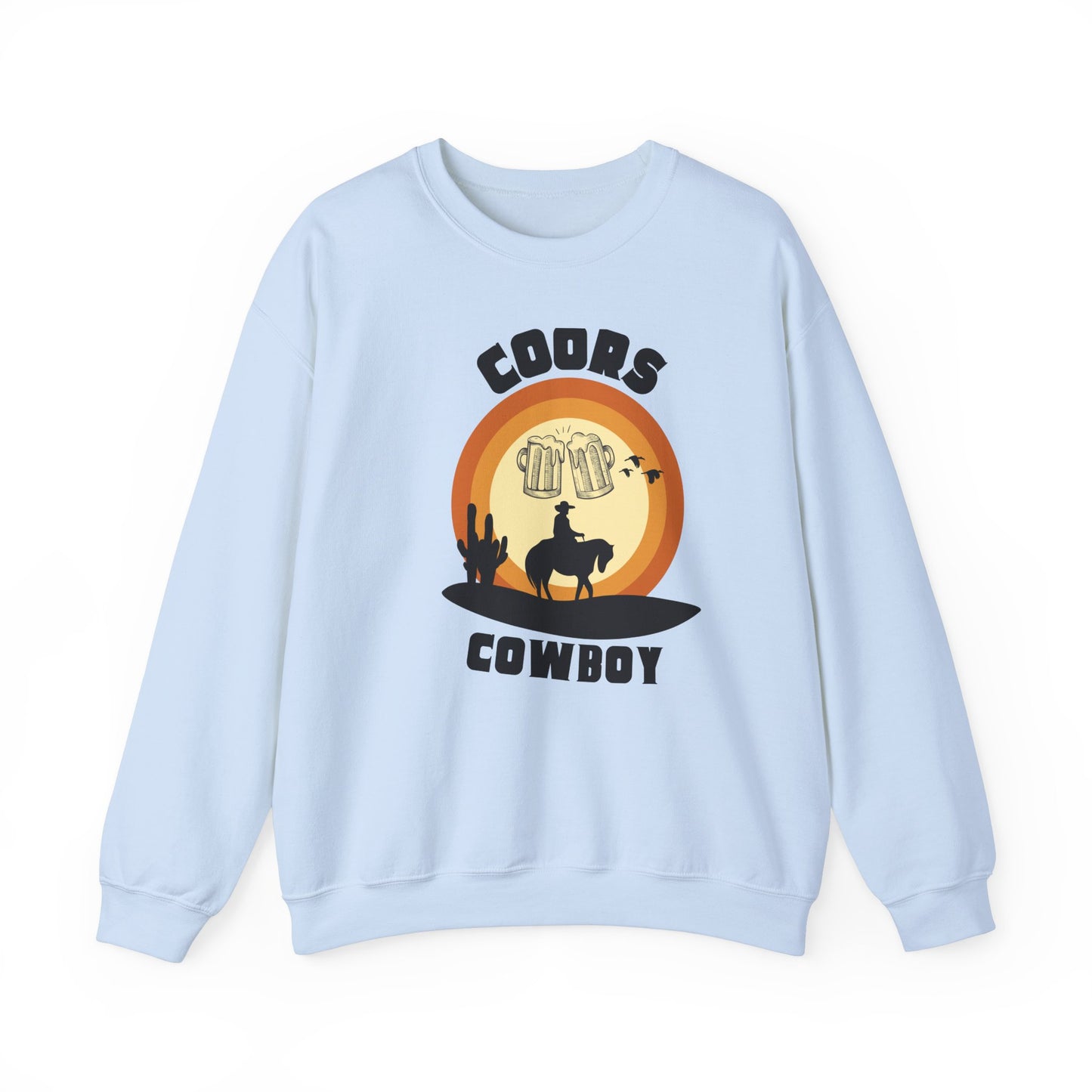 Coors Cowboy--Unisex Heavy Blend™ Crewneck Sweatshirt