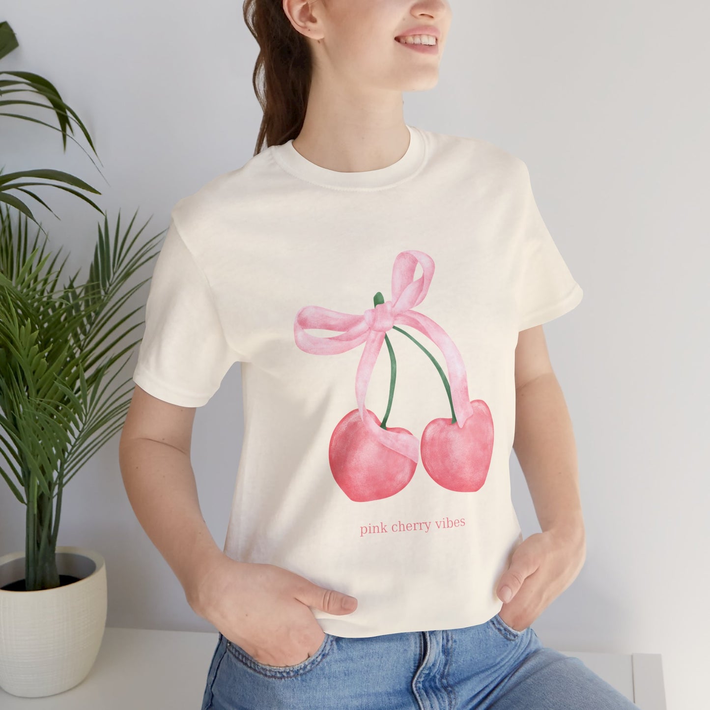 Pink Cherry Vibes Tee