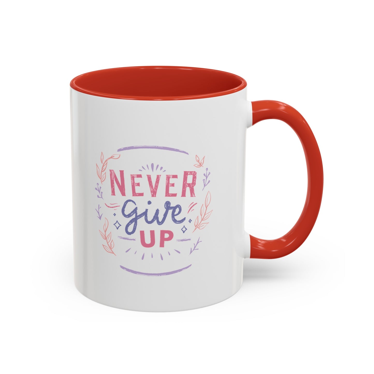 Never Give Up Mug (11, 15oz)