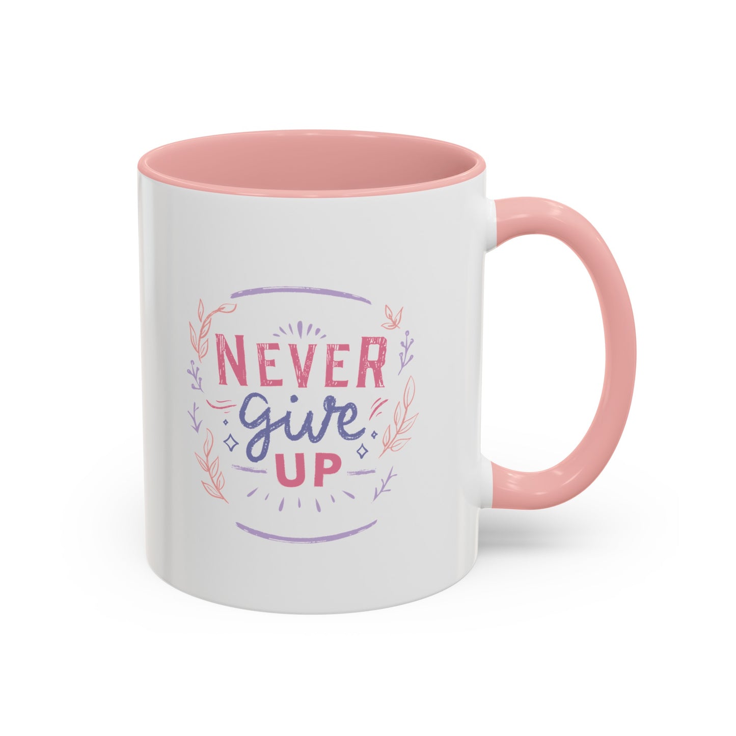 Never Give Up Mug (11, 15oz)