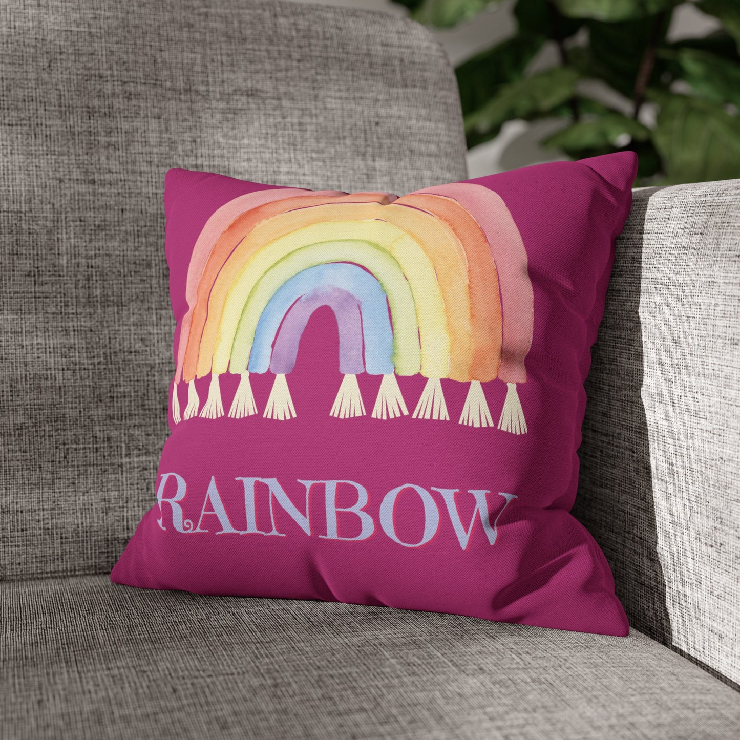 Rainbow Pillow