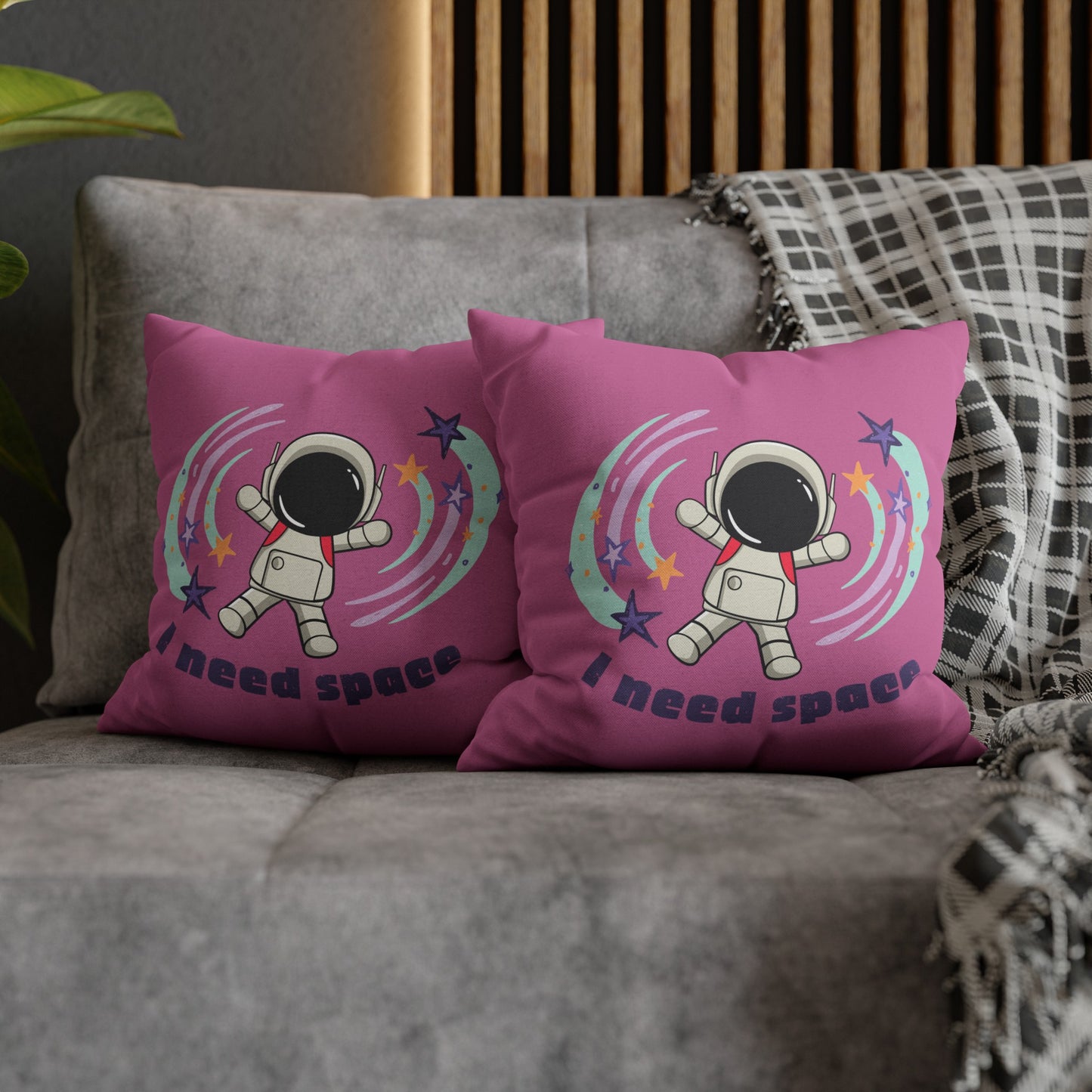 I Need Space Pillow